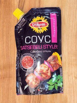 Соус ОЛКОМ Satsebeli style 30% д/п 180 г.