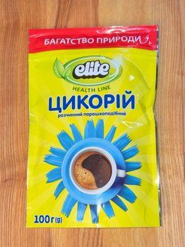 Напій розчинний Elite з цикоріем пакет 100 г Штраус
