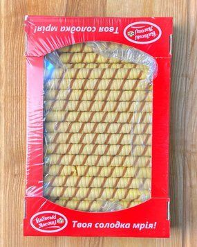Вафельні трубочки зі смаком Ванільного Лікеру 450г