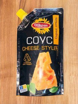 Соус ОЛКОМ Cheese style 30% д/п 180 г.