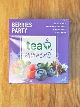 TEA Moments "Ягідна вечіринка" 20 пірамідок 1.8 г (36 г)