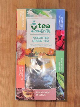 TEA Moments Набір Асорті Зеленого чаю 5*3=15 кадді пакетів