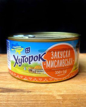 Закуска "Мисливська " ТМ Хуторок 350г фото