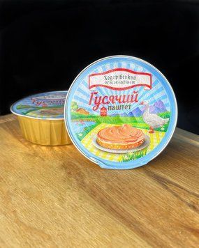Паштет Гусячий 100г в\с ТМ Ходорв.м'ясокомбінат фото