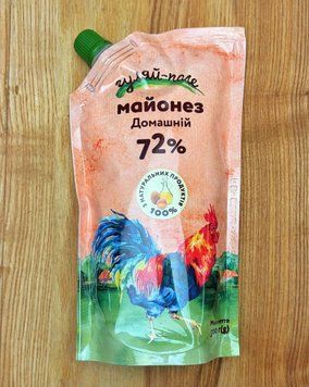 Майонез Гуляй Поле "Домашній"72% д.п.300г