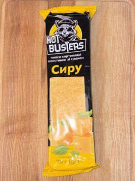 Чіпси "Сир" 70 г ТМ Hot Busters фото