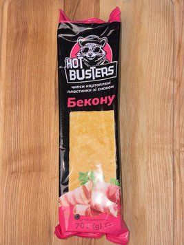Чіпси "Бекон" 70 г ТМ Hot Busters фото