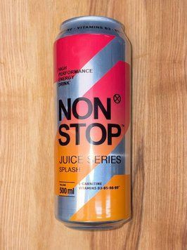 Енергетичний напій "NON-STOP" Сокова Серія Сплеш без\ Алк.0.5 г