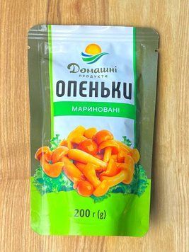 Опеньки мариновані Домашній продукт 200г фото