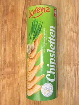 Чіпси Chipsletten зел.цибуля 100 г Lorenz фото