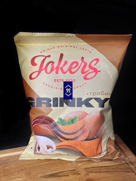 Грінки "Jokers " Гриби 80 г фото Грінки "Jokers " Гриби 80 г фото