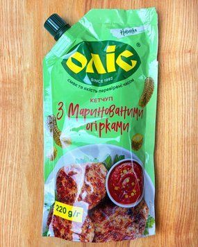 Кетчуп " З маринованими огірками " дой- пак 220 г
