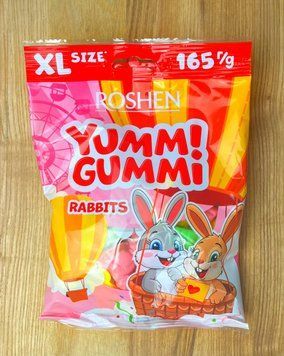 Желейні Цукерки" Юммі Гуммі" Rabbits 165 г РОШЕН