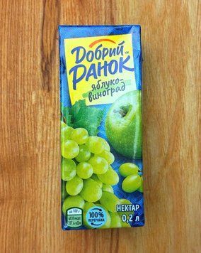 Нектар виноградно-яблучний "Ранок"200мл
