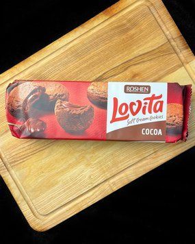 Печиво Ловіта з шоколадом 127г Рошен