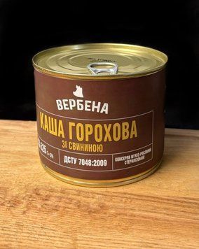 Консерва "Каша горохова зі свининою" 525 г Ж/Б фото
