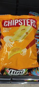 Чипси картопляні зі смаком" Сиру" ТМ "CHIPSTER`S" 120г фото