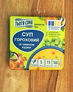 Суп Тетя Соня Горох Курка 160 г