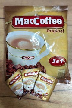 Кава MacCoffee 25шт в упаковці