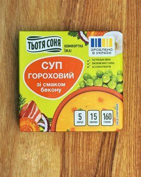 Суп Тетя Соня 160 г Горох.Бекон