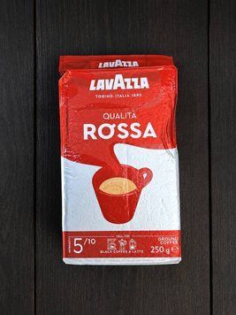 Кава мелена" Lavazza Qualita Rossa " 250 г Італія