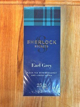 "Sherlock" Earl Grey Чай чорний бергамот та лимоном 25 пак.2 г (50 г)