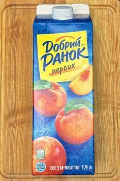 Сік Персиковий з м'якоттю " Ранок" 1.9 л