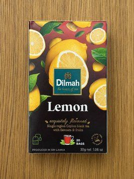 Чай  "Dilmah" Лимон (20шт*1,5г) Шрі-ланка