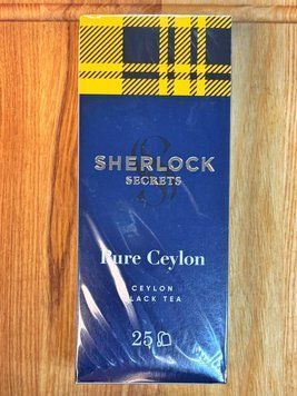"Sherlock" Pure Ceylon Чай чорний  Цейлонський 25 пак.2 г (50 г)