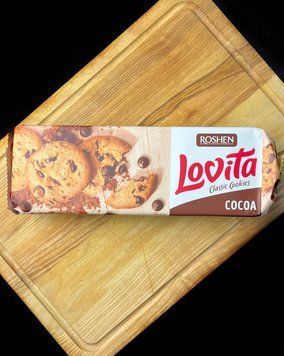 Здобне-печиво Ловіта З кусоч.глазурі 150г Рошен