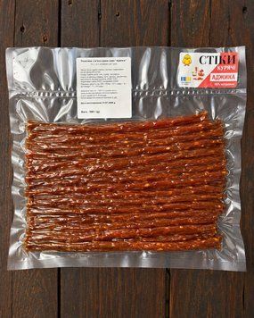 Стіки курячі аджика м'ясо їж (0.5кг)(вакуум) фото