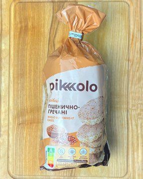 Хлібці хруст. пшен-греч. 100г Пікколо фото