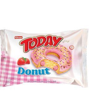 Пончик Todey з полуничною начинкою