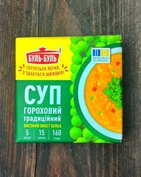 Суп буль-буль 160г Гороховий традиція